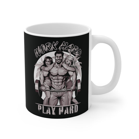 Work hard play hard Mug