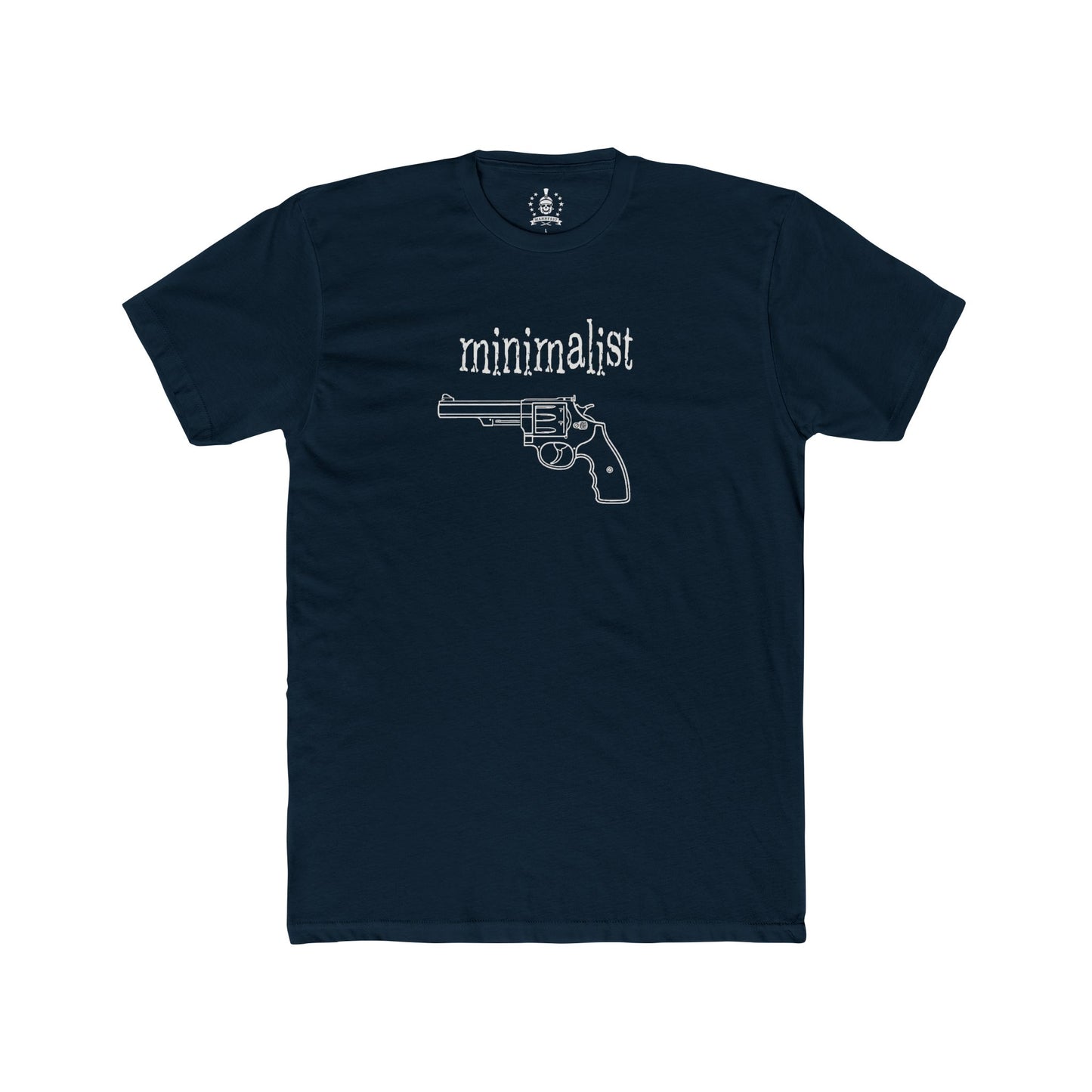 Minimalist revolver T-shirt