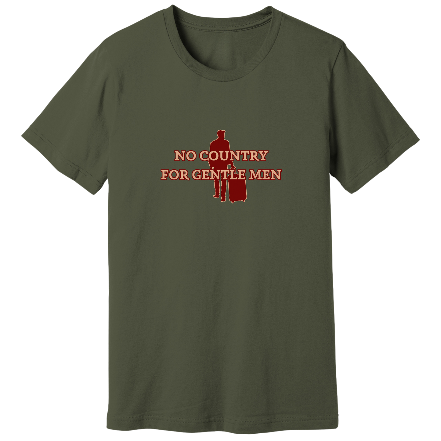 No country for gentle men T-shirt