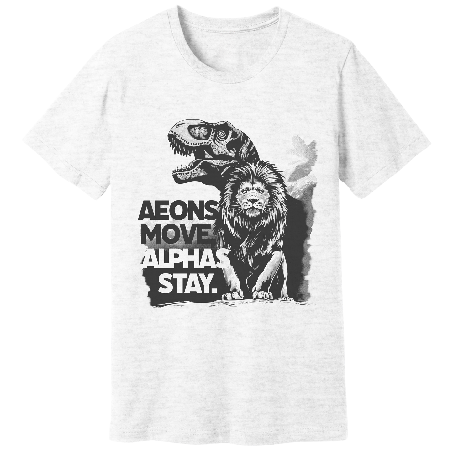 Aeons move, Alphas stay T-shirt