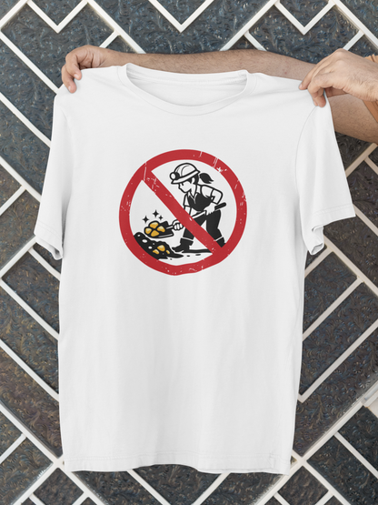 No golddiggers road sign T-shirt