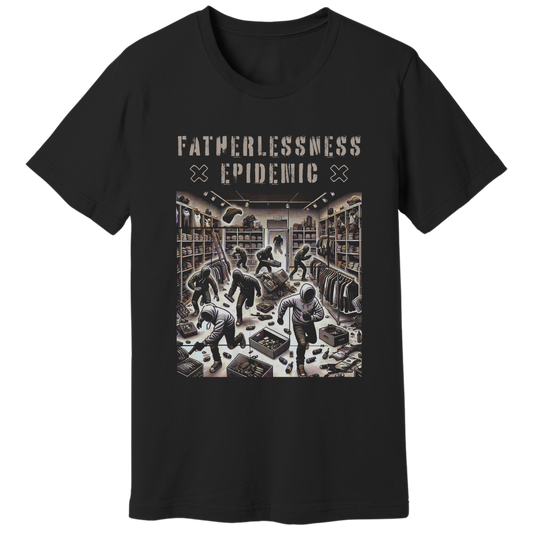 Fatherlessness epidemic T-shirt