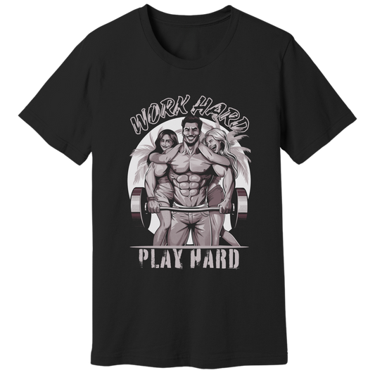 Work hard, play hard - T-shirt