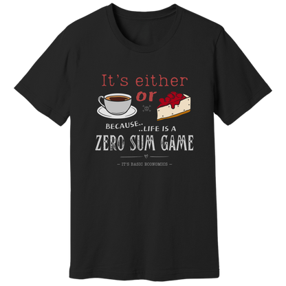 Coffee or cheesecake factory T-shirt