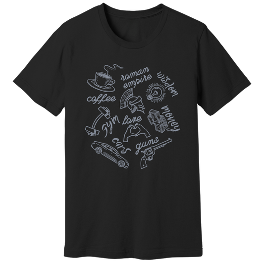 Man's favorites T-shirt