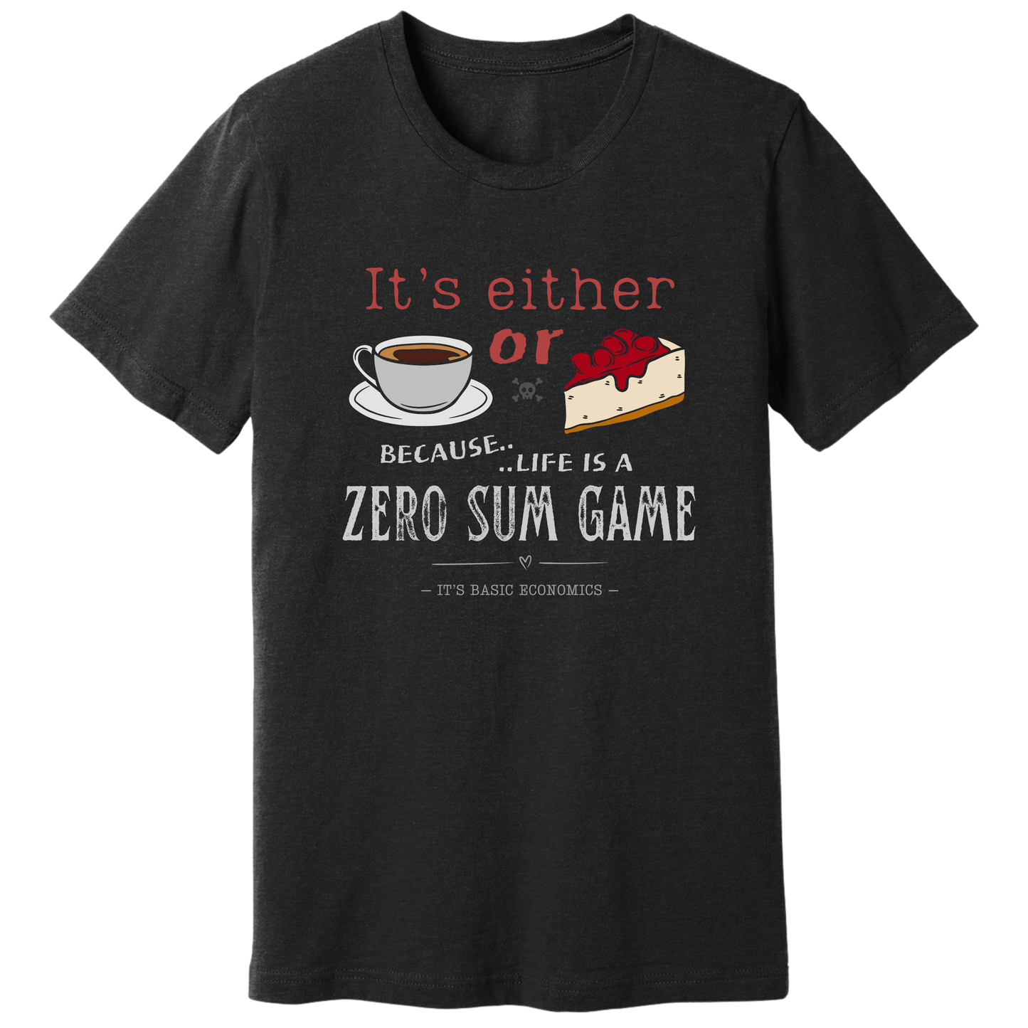 Coffee or cheesecake factory T-shirt