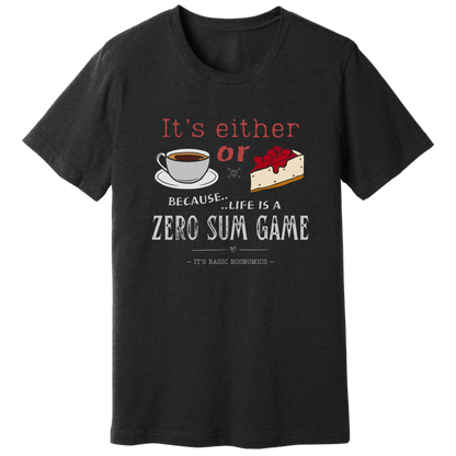 Coffee or cheesecake factory T-shirt