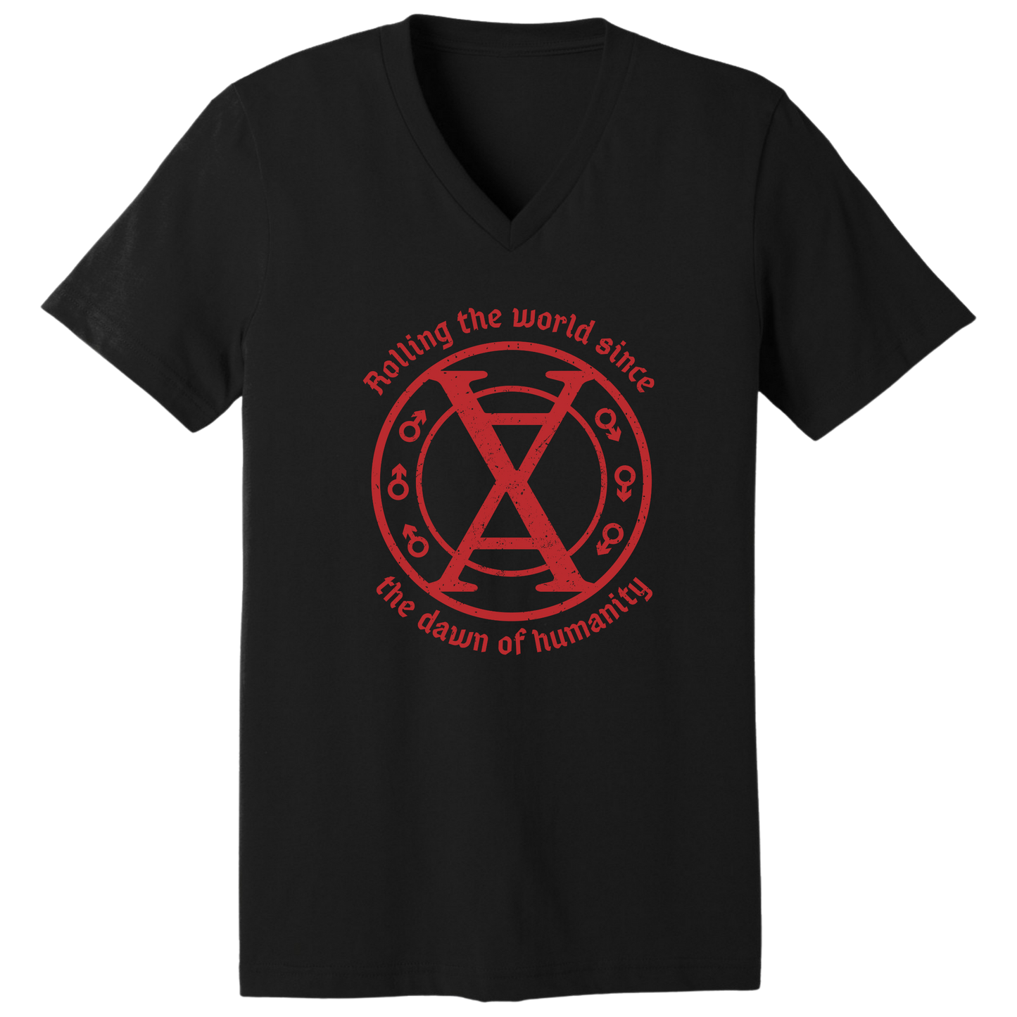 Rolling the world T-shirt