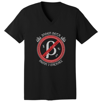 No beta males allowed in Valhalla V-neck T-shirt