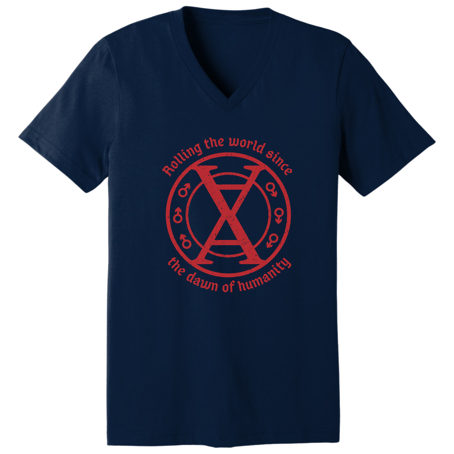 Rolling the world T-shirt