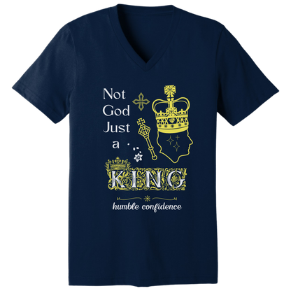 Not God just a King V-neck T-shirt