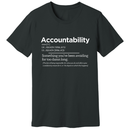 Accountability T-shirt
