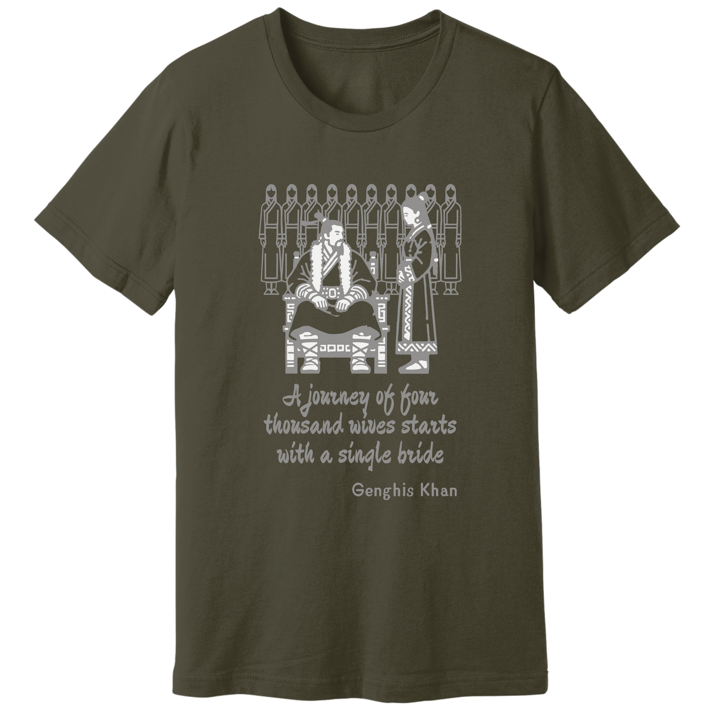 Genghis Khan quote T-shirt