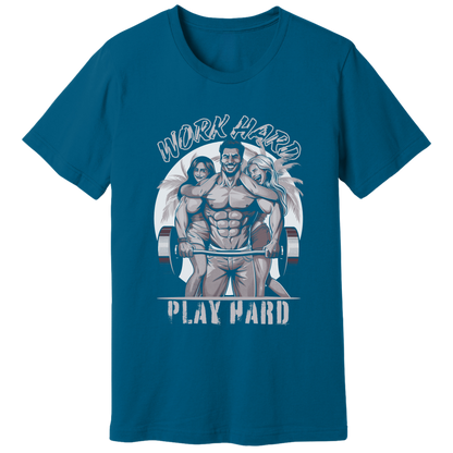 Work hard, play hard - T-shirt