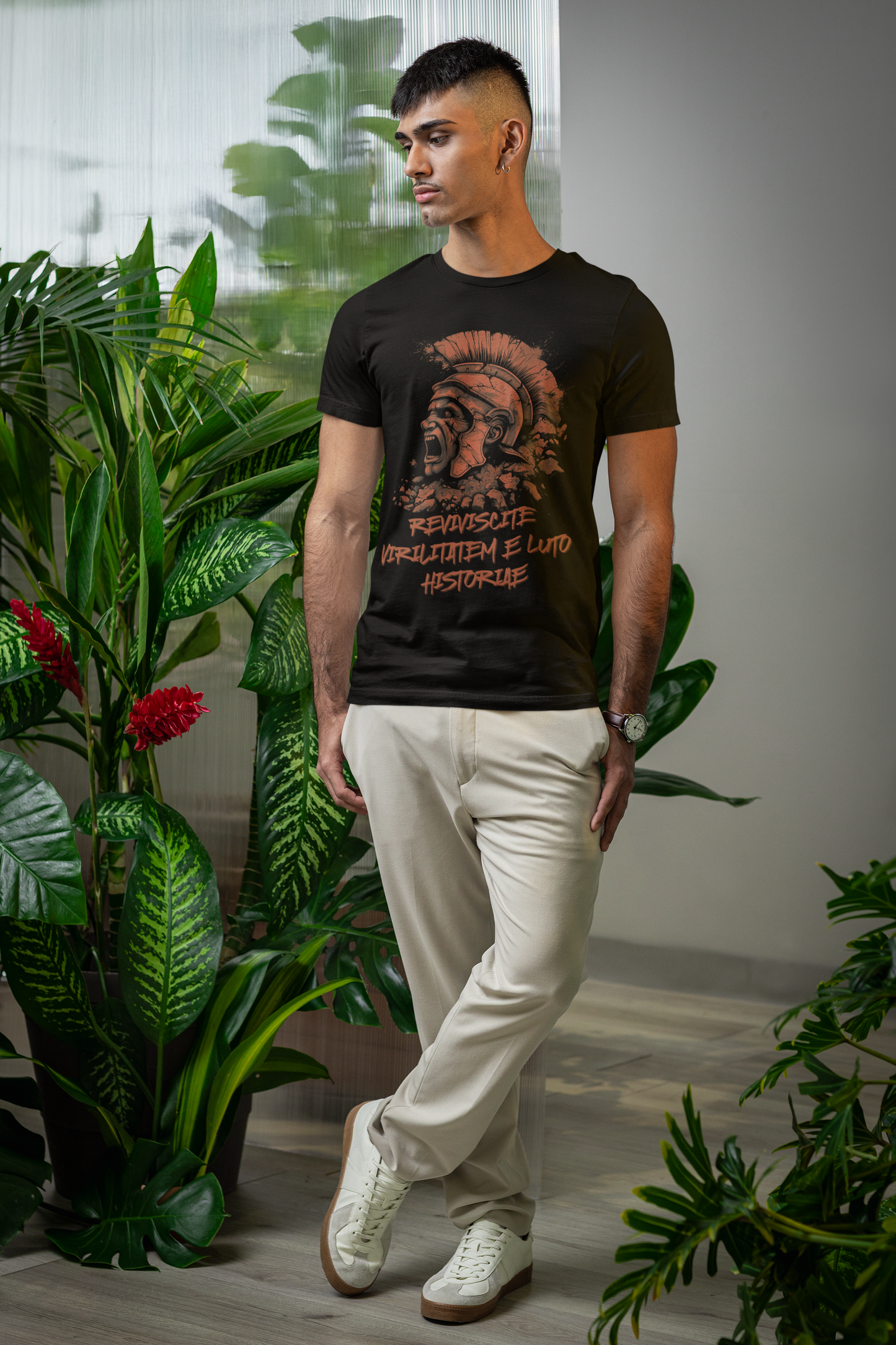 Revive manhood from the clay of history T-shirt
