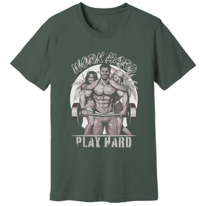 Work hard, play hard - T-shirt