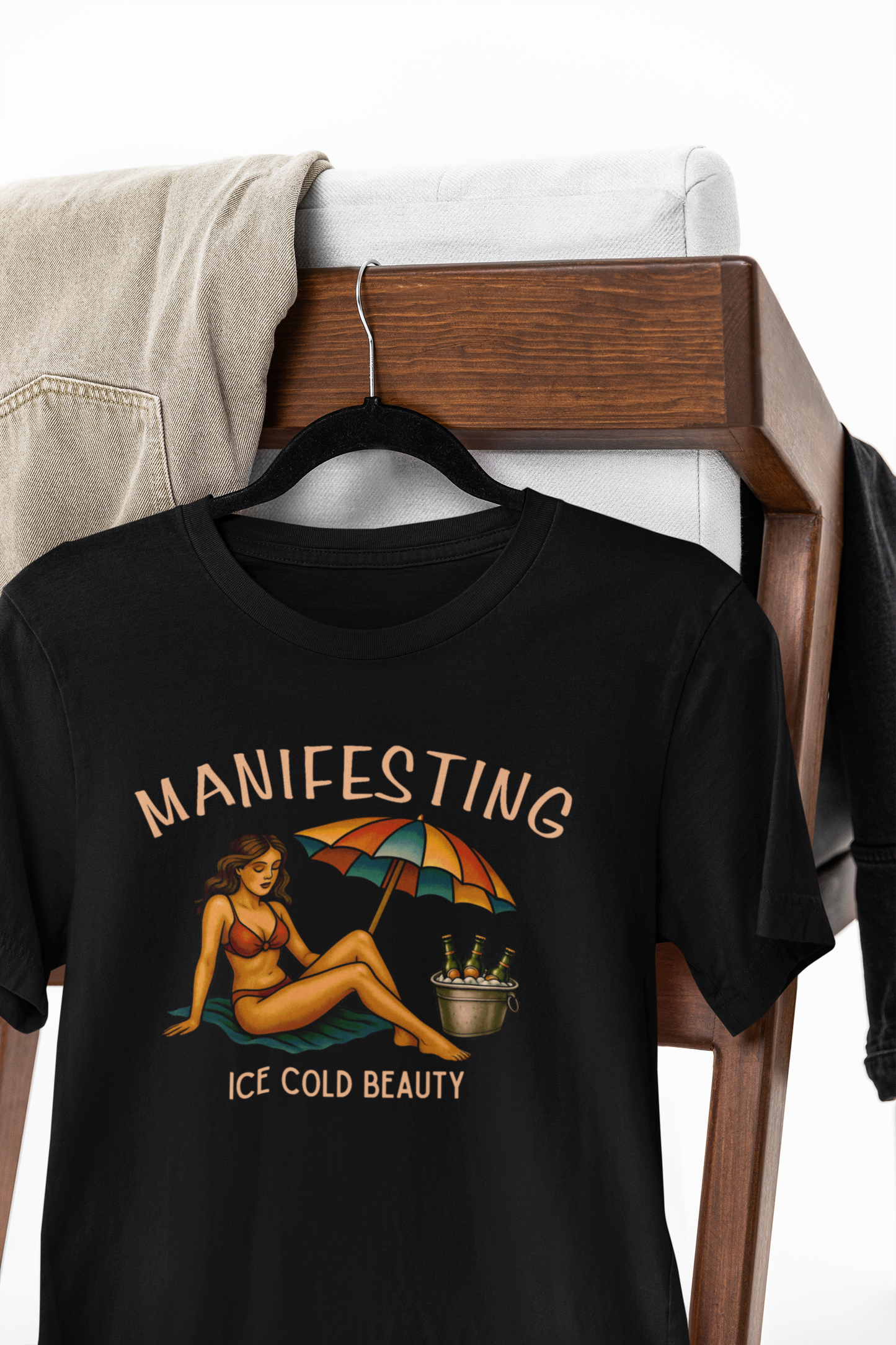 Manifesting ice cold beauty T-shirt