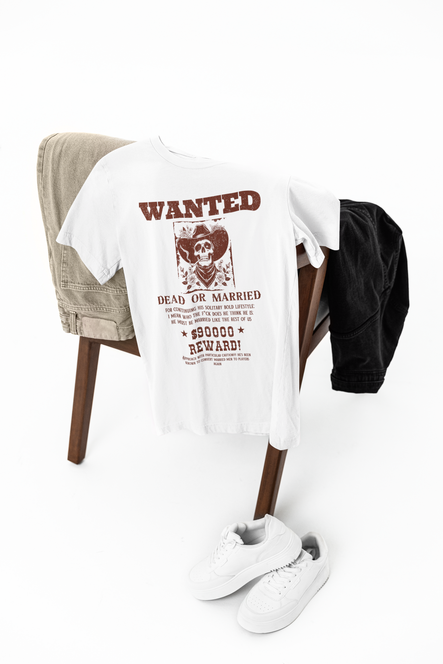 Wanted dead or married T-shirt