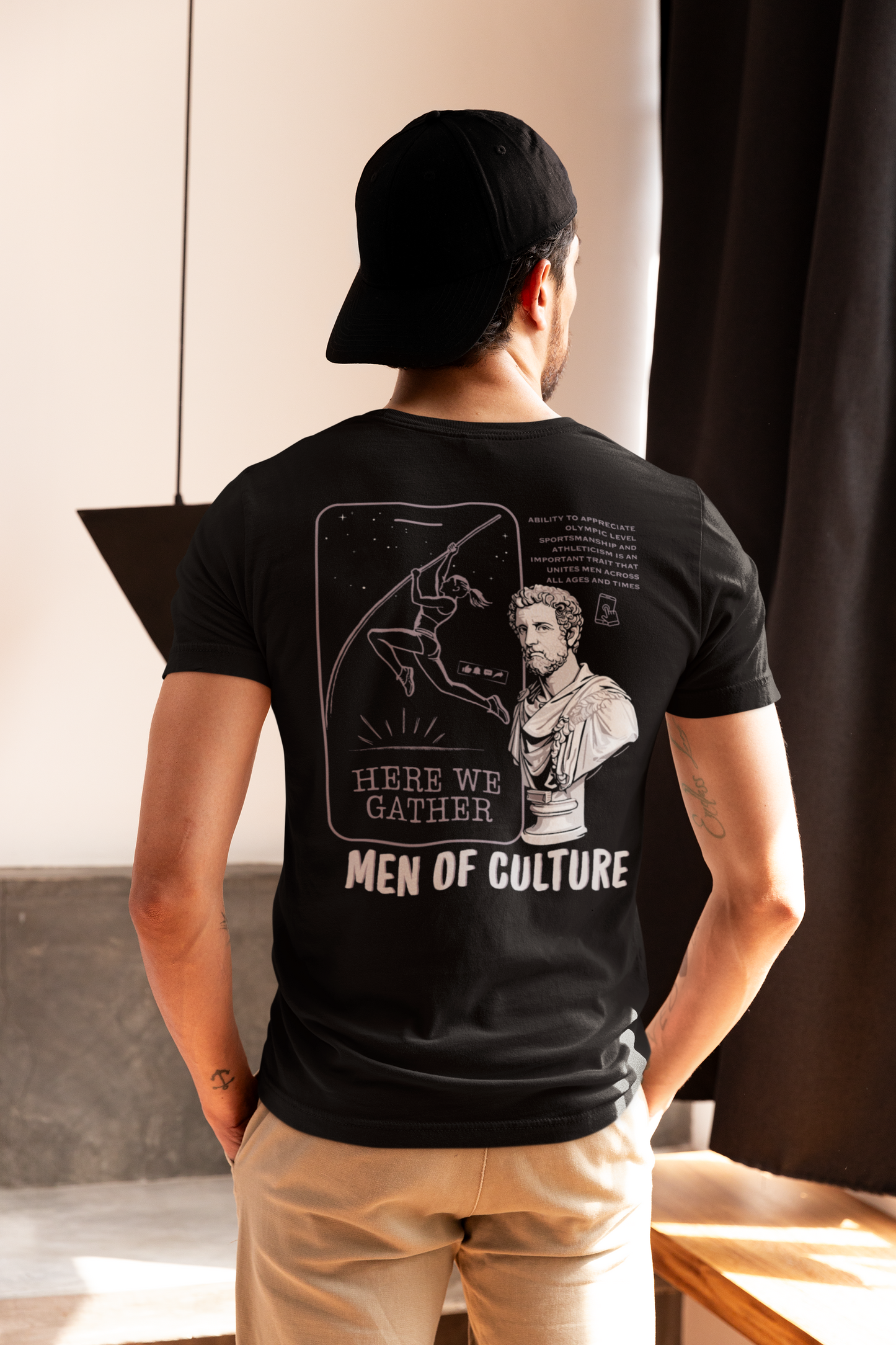 Men of culture, here we gather - T-shirt