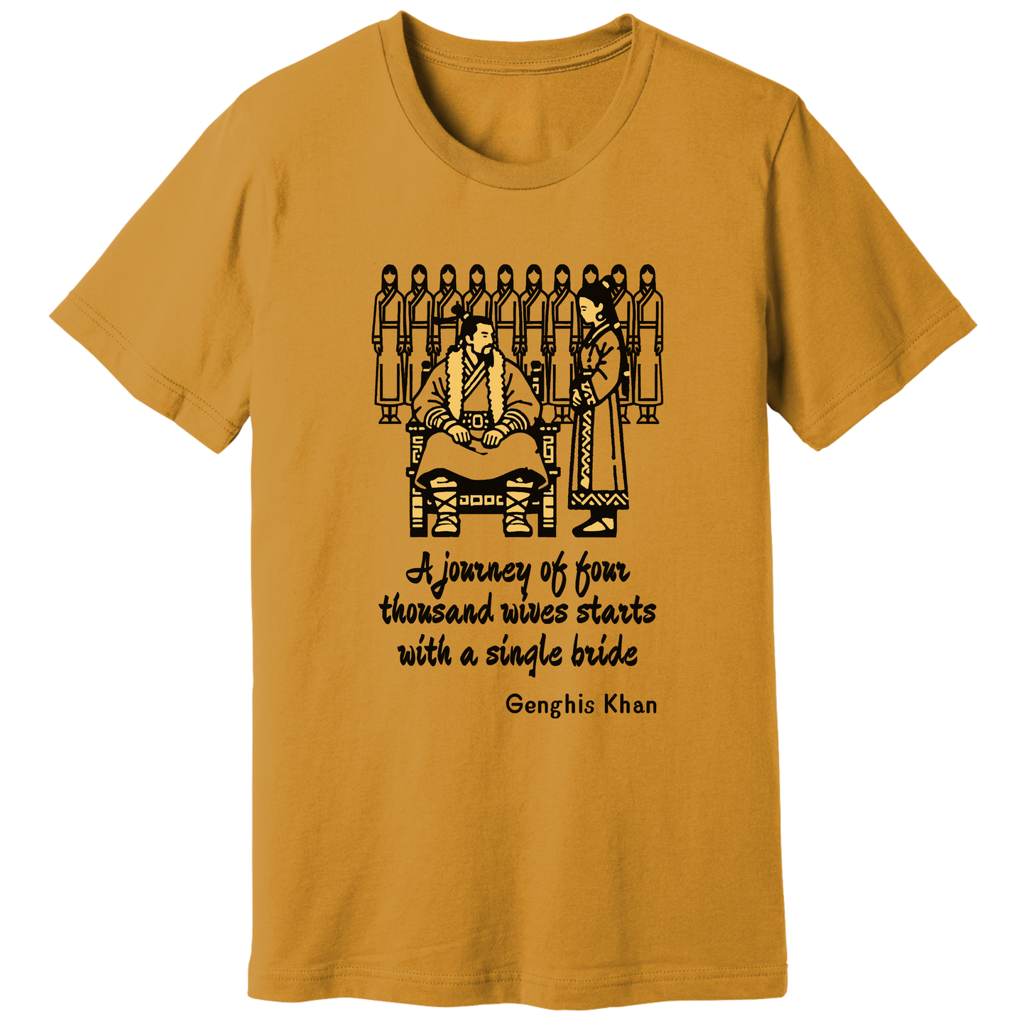 Genghis Khan quote T-shirt