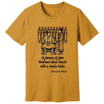 Genghis Khan quote T-shirt