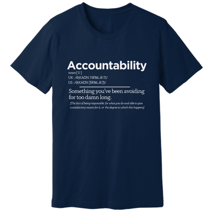 Accountability T-shirt