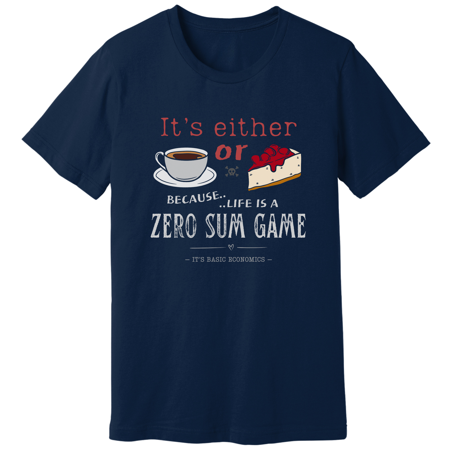 Coffee or cheesecake factory T-shirt