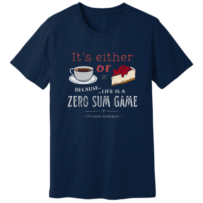 Coffee or cheesecake factory T-shirt