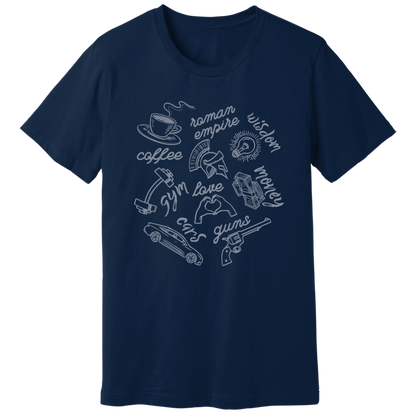 Man's favorites T-shirt