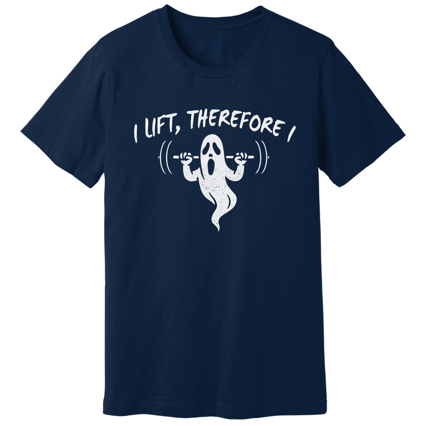 I lift, therefore I ghost - T-shirt