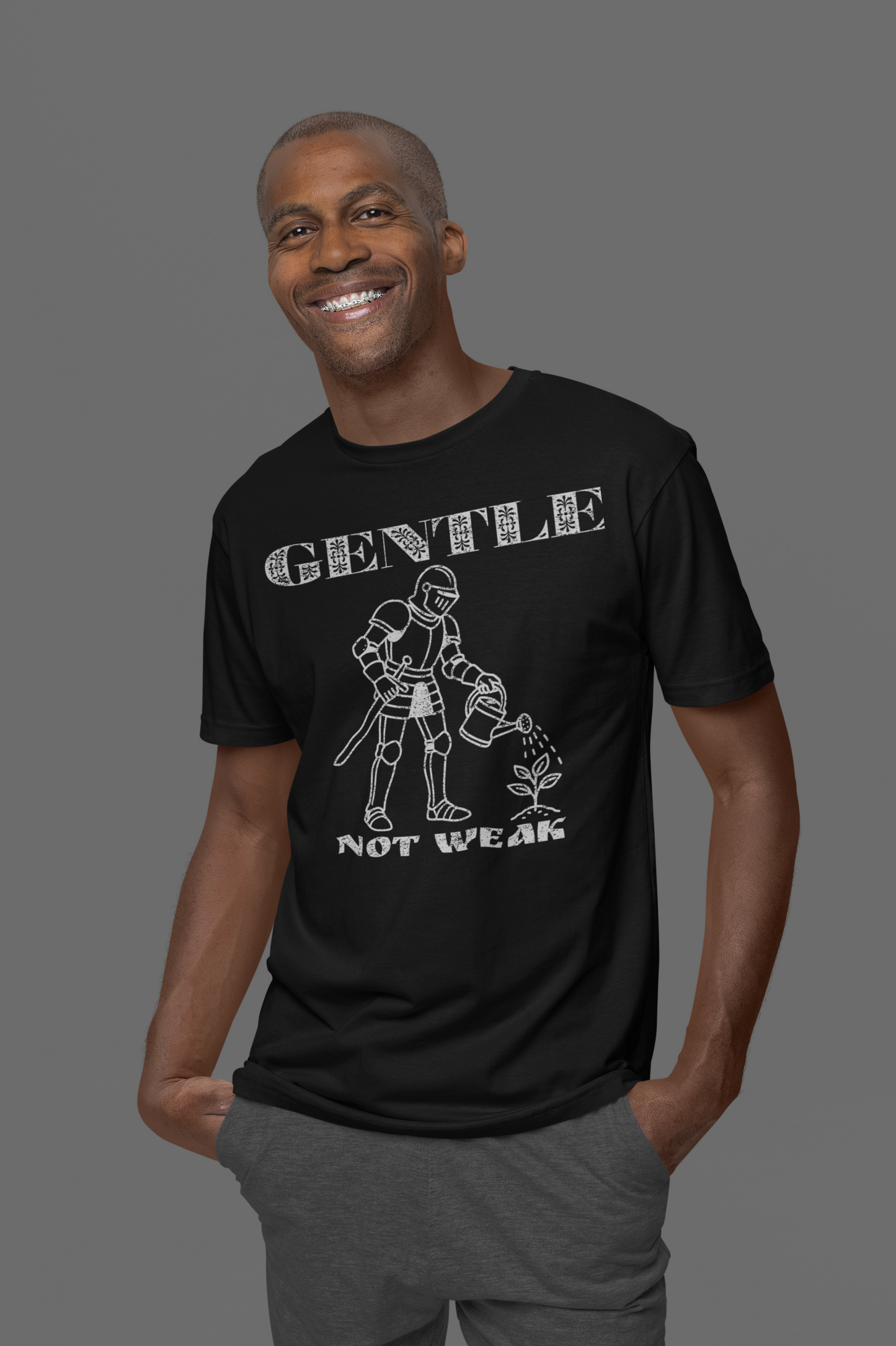 Gentle, not weak - T-shirt