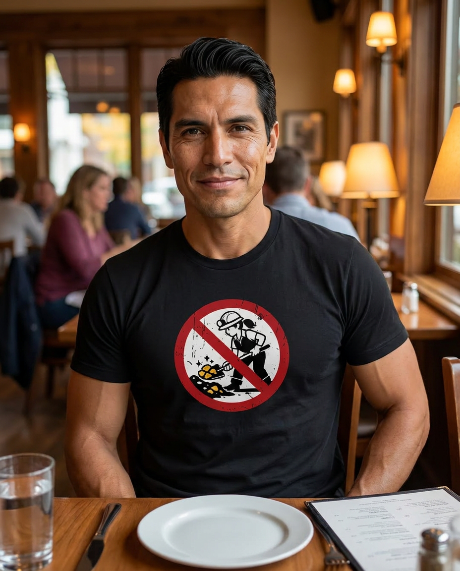 No golddiggers road sign T-shirt