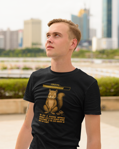 Pre-post-nut clarity T-shirt