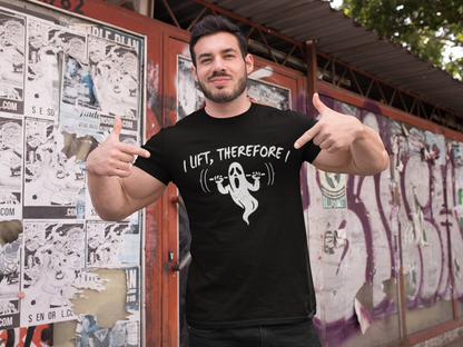 I lift, therefore I ghost - T-shirt