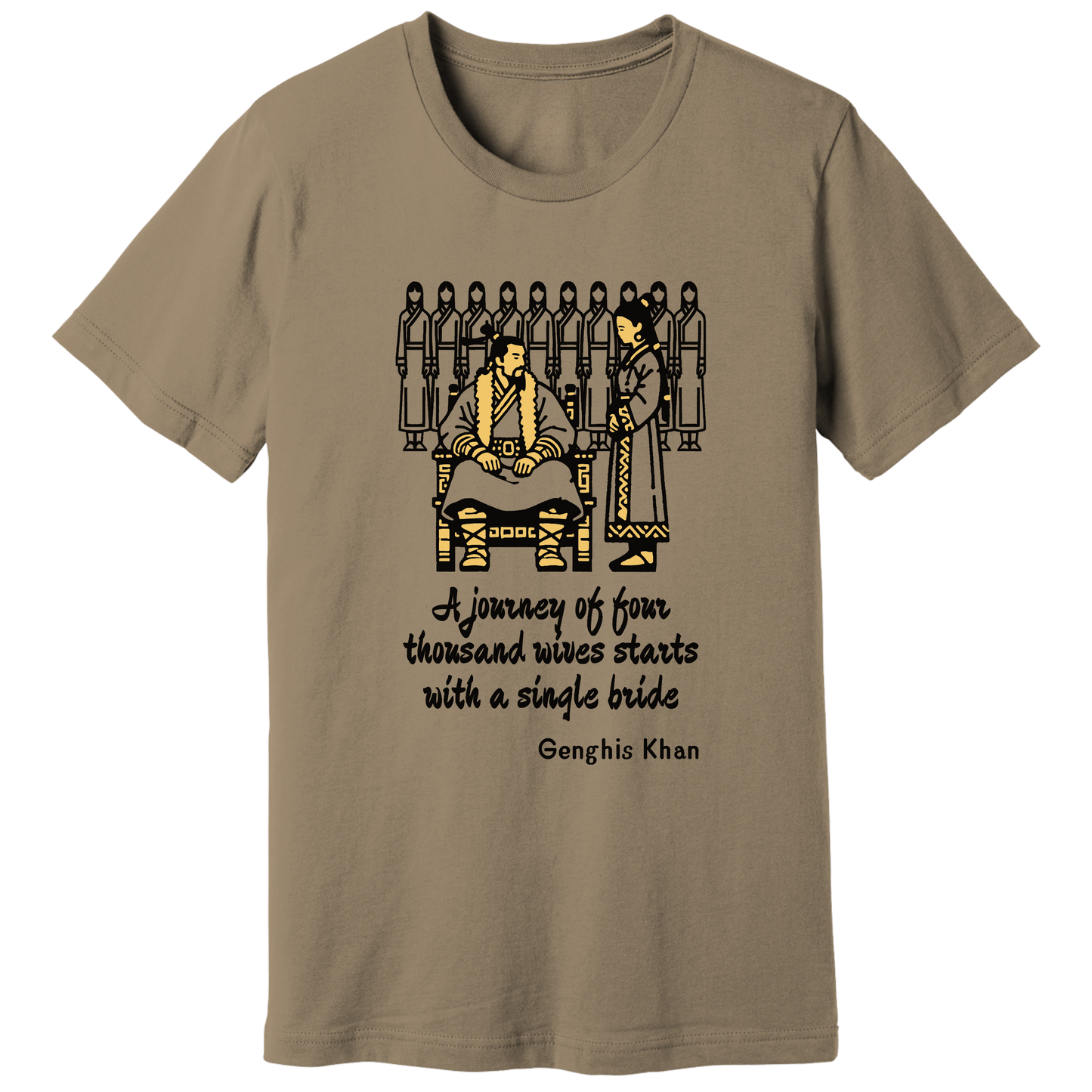 Genghis Khan quote T-shirt