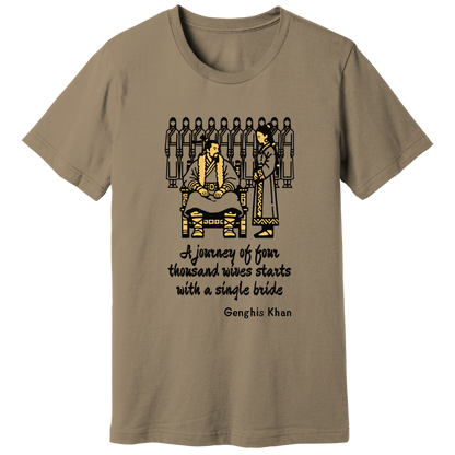 Genghis Khan quote T-shirt
